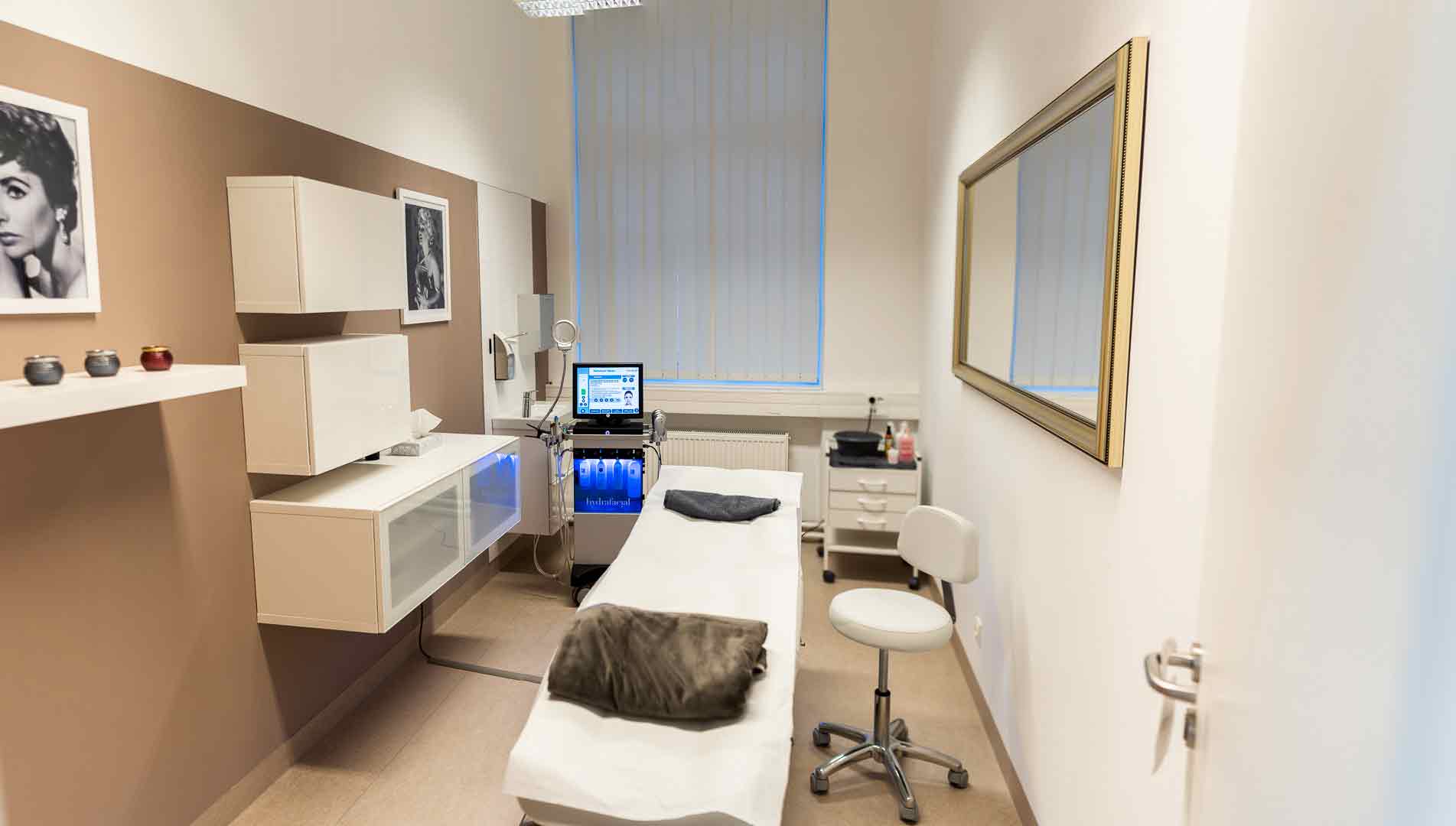 Behandlungsraum im medaesthetics Zentrum in Wien